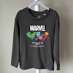 H&M x Marvel Long Sleeve T-Shirt 5T/6